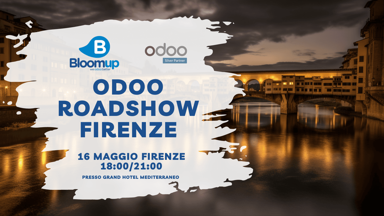 Torna l'Odoo Roadshow a Firenze! | Bloomup